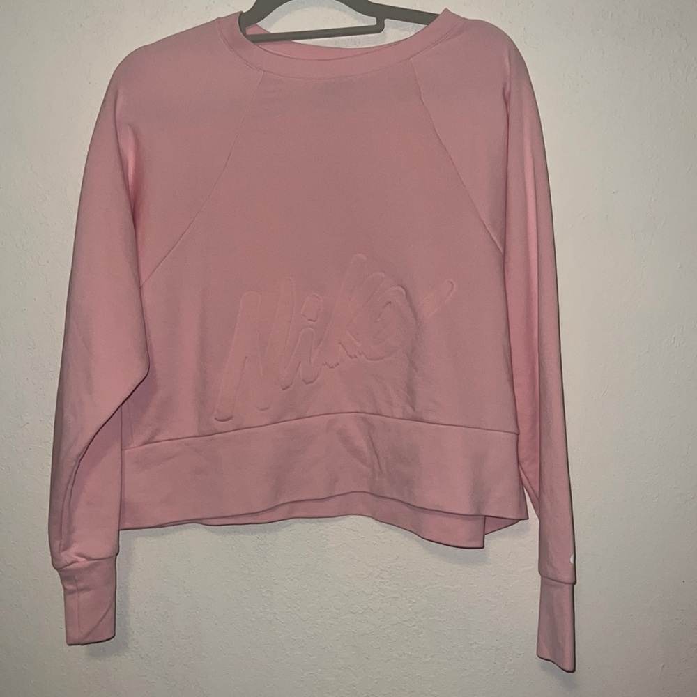 Nike Cropped Sweatshirt Size Large